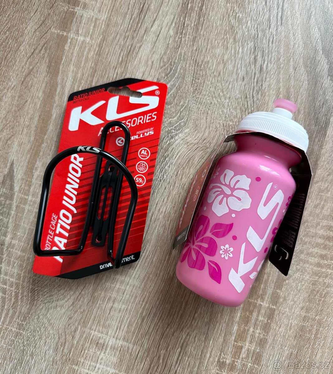 Kellys dětský držák lahve + láhev na kolo