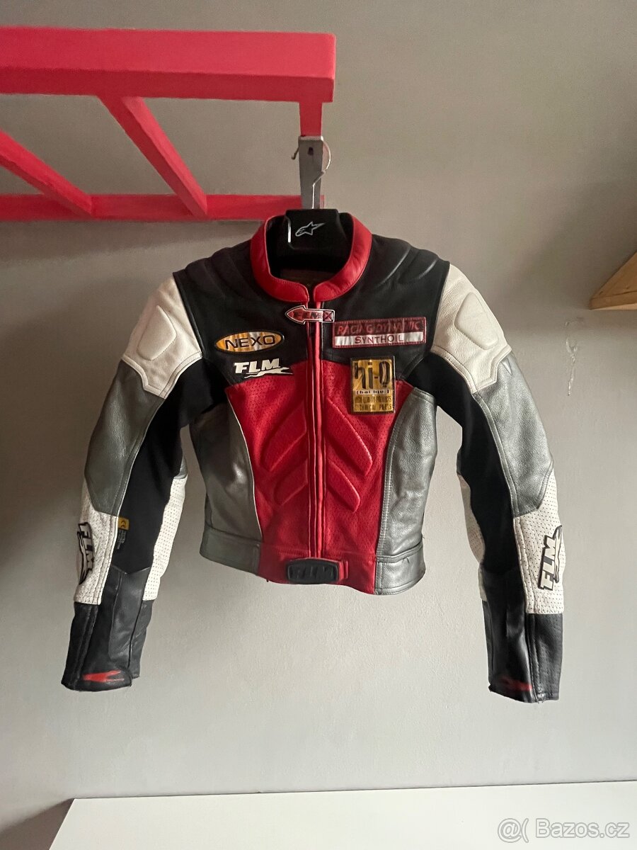 Dámská kožená kombinéza na motorku