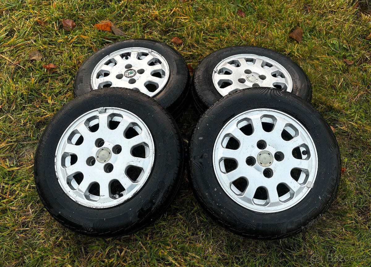 Alu kola Škoda Felicie 4x100 r13 165/70/13
