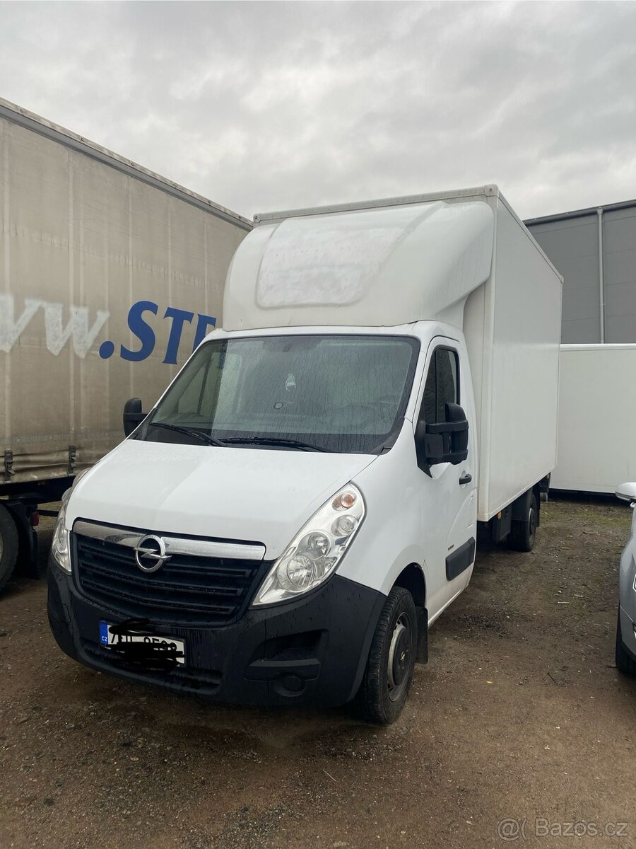 Opel Movano skříň z čelem
