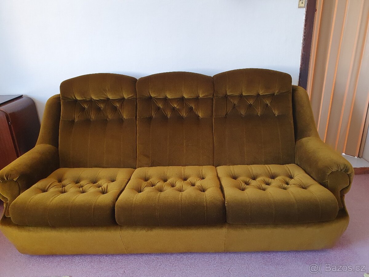 Retro sedací souprava