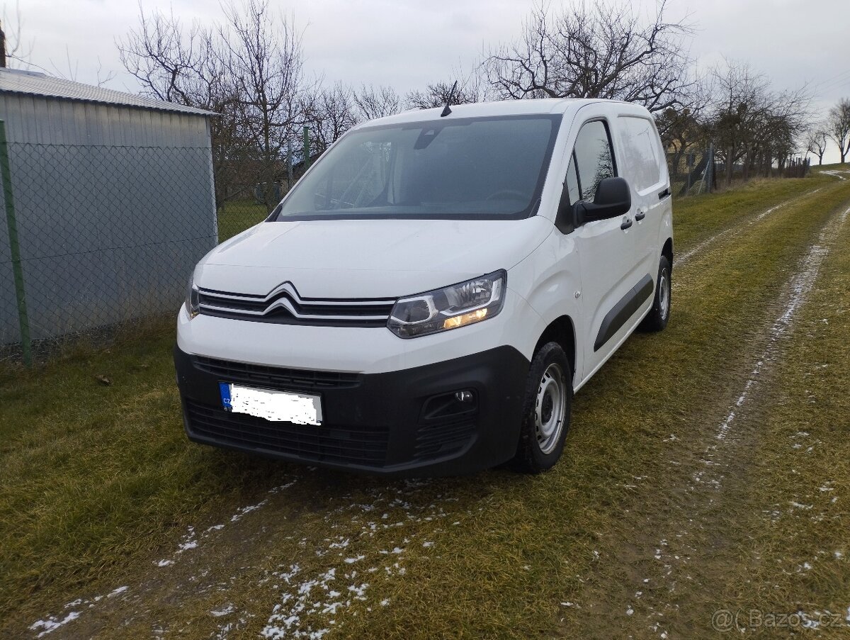 Citroën Berlingo ,1.5hdi,r.v.2021, 1majitel, nebouráno