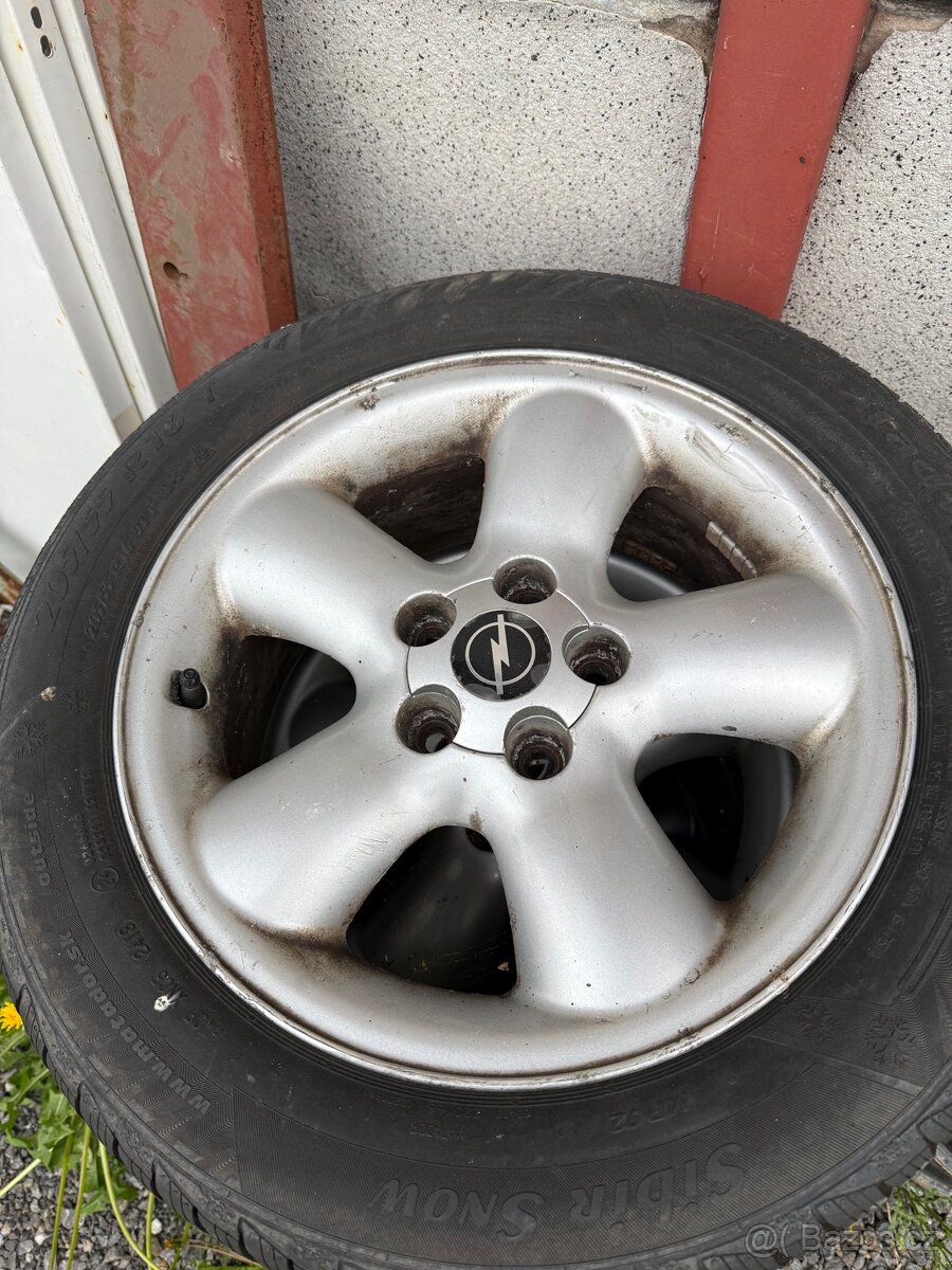 Prodám alu 5x105 R16 opel