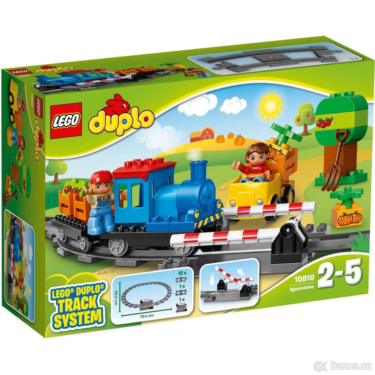 LEGO DUPLO 10810 vláček zelinář KOMPLET S KRABICÍ