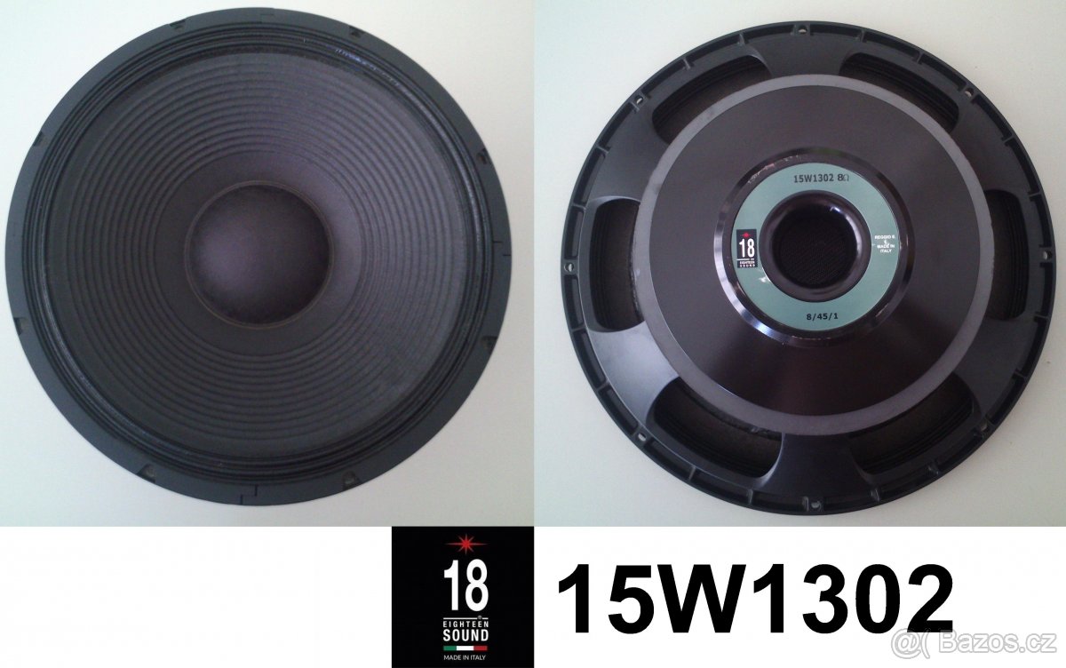 EIGHTEEN SOUND 15” basový reproduktor