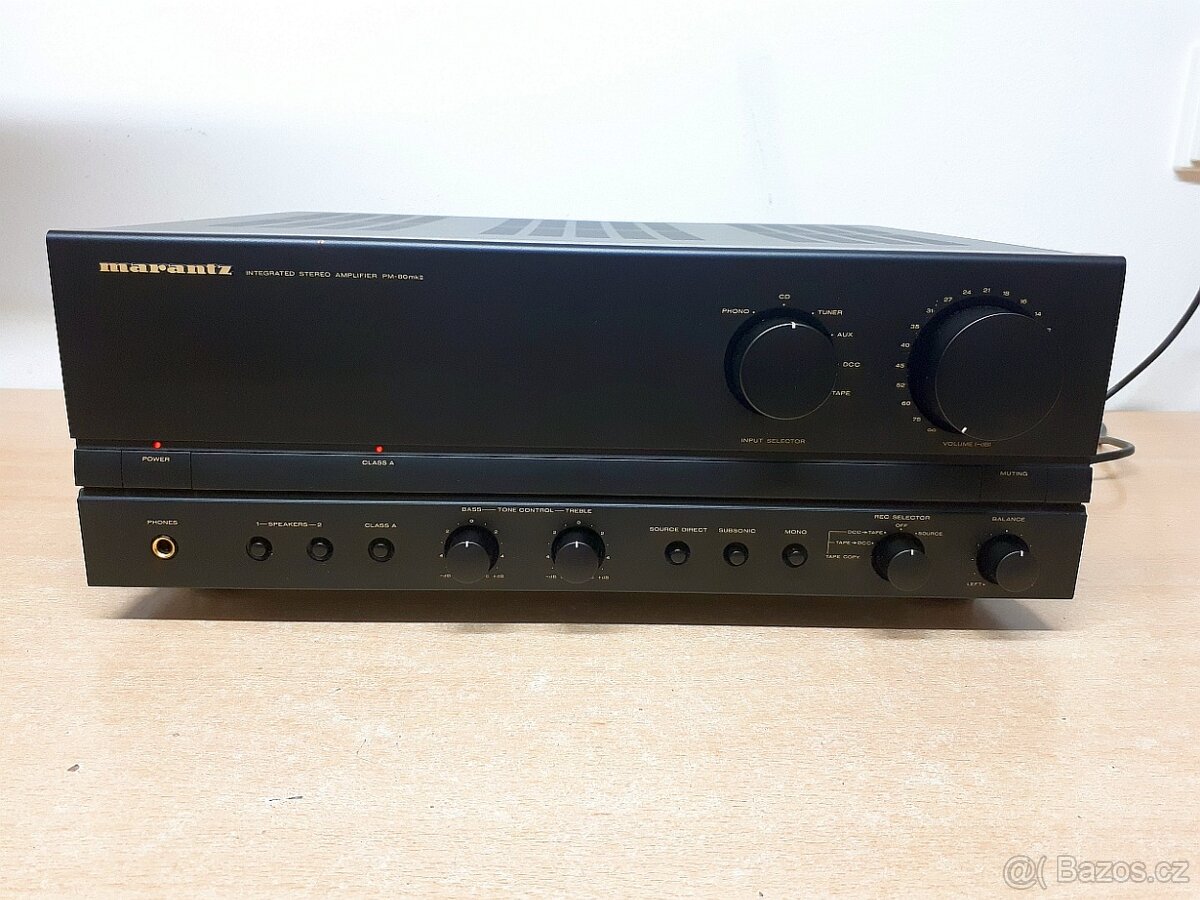 Stereo zesilovač Marantz PM-80 - třída A
