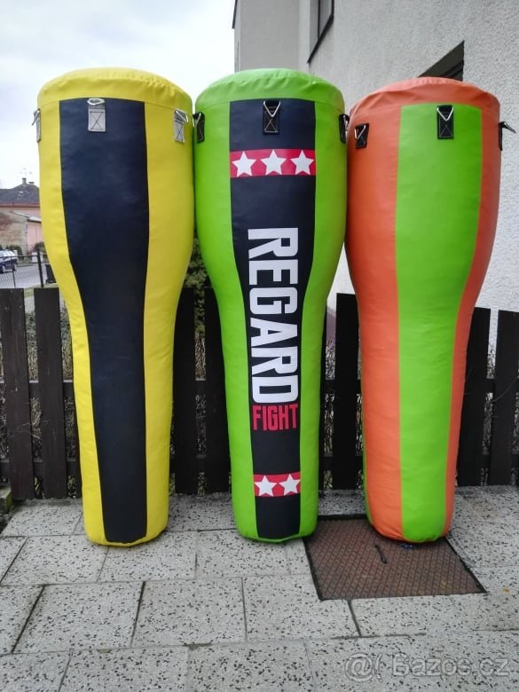 Boxovaci pytel Hrib 150cm zeleno cerny s tiskem