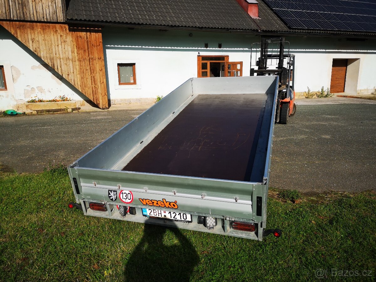 Přívěs Vezeko R2B2X - plachta