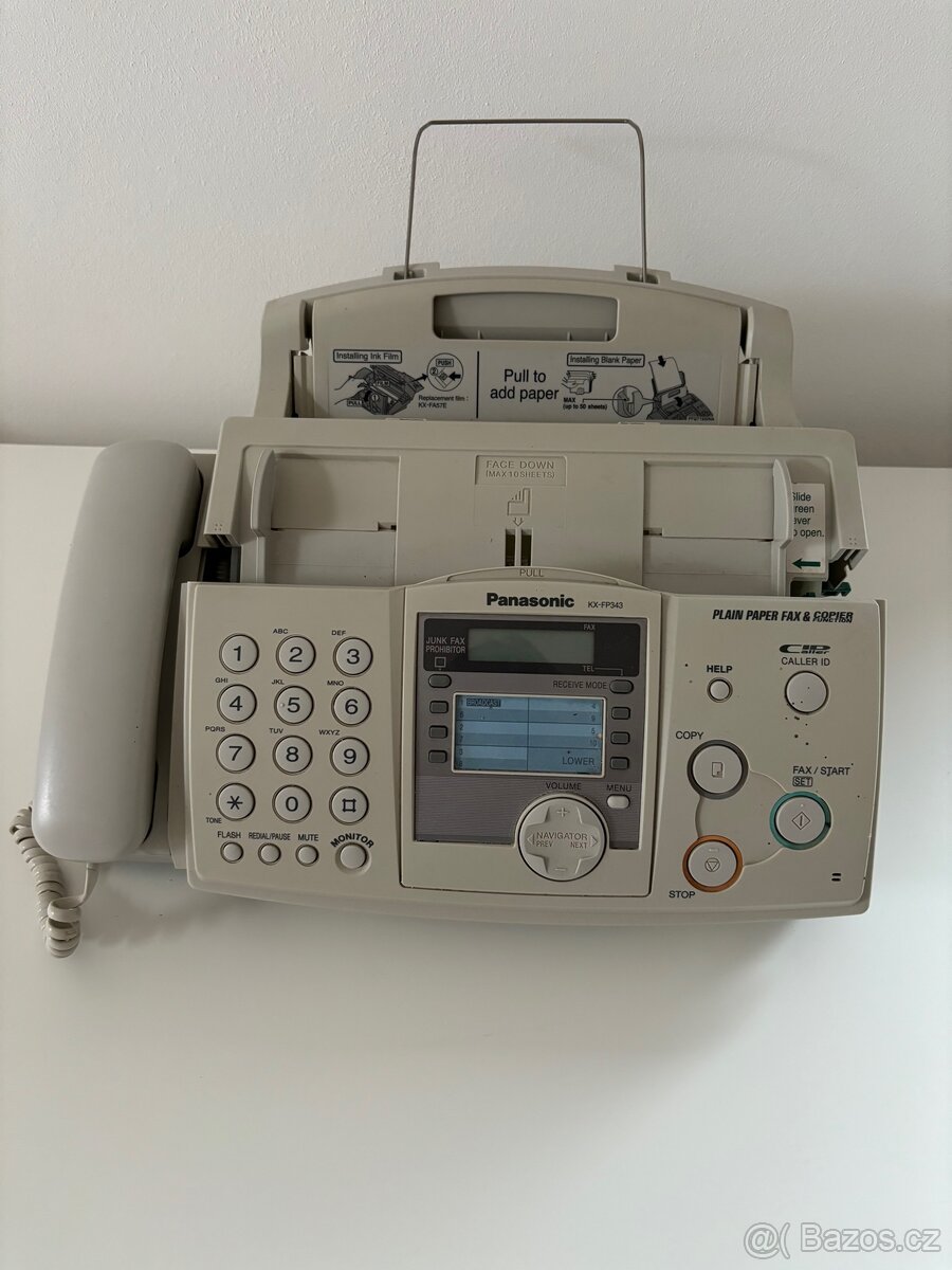 Fax, tiskarna, kopirka KX- FP 343 CE