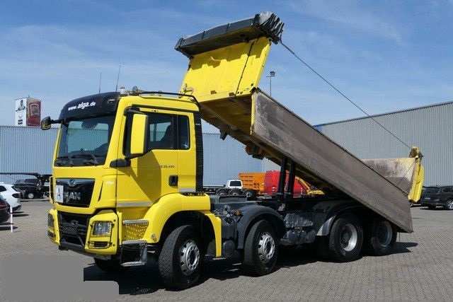 MAN TGS 35.460 BB - 8x4 – Meiller S3 + Bordmatik – EURO 6
