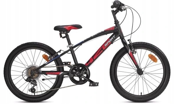 Dětské kolo Dino Bikes Aurelia 420U černý mat 20"