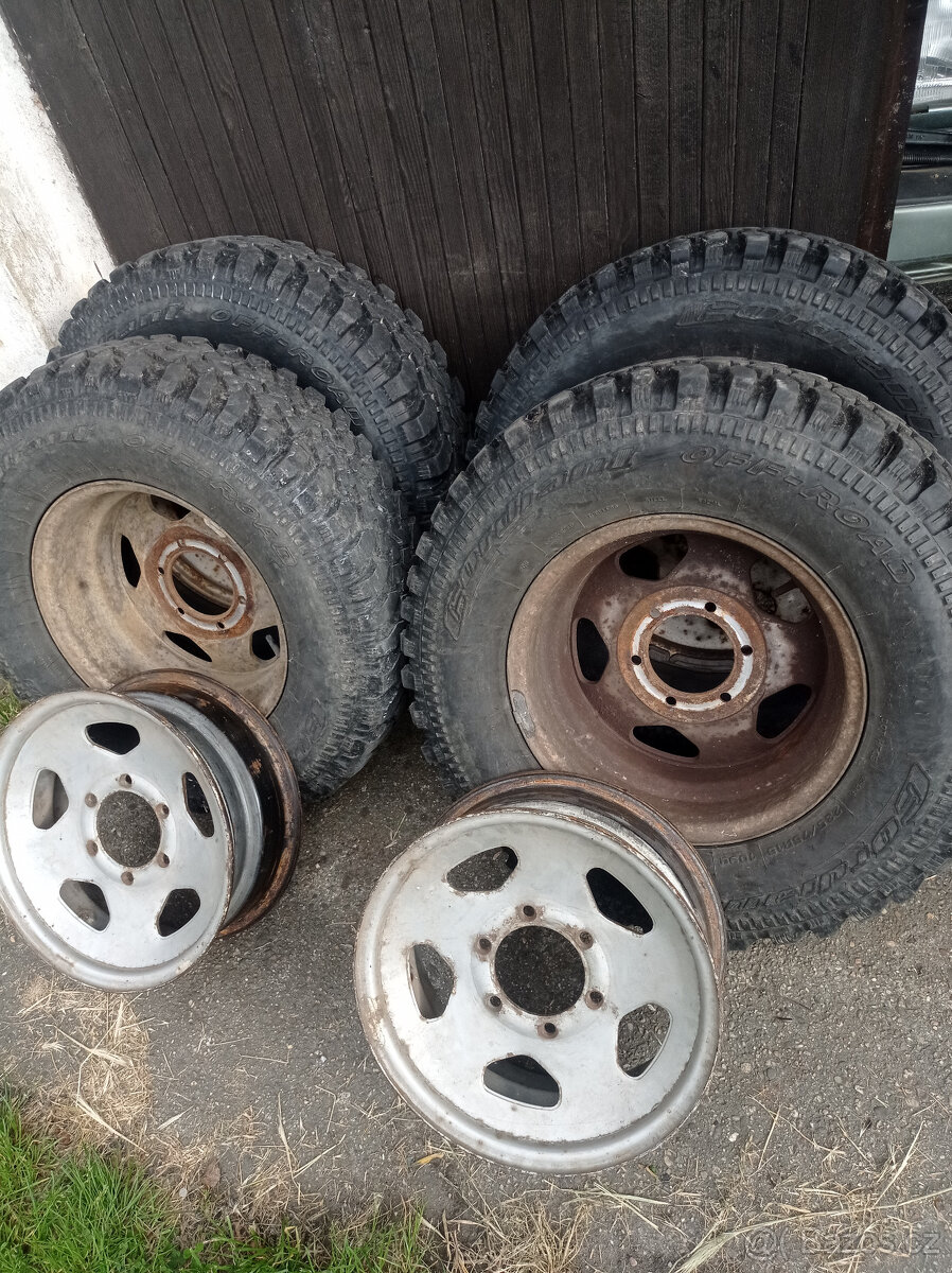 6x139,7 offroad pneu 235/75r15