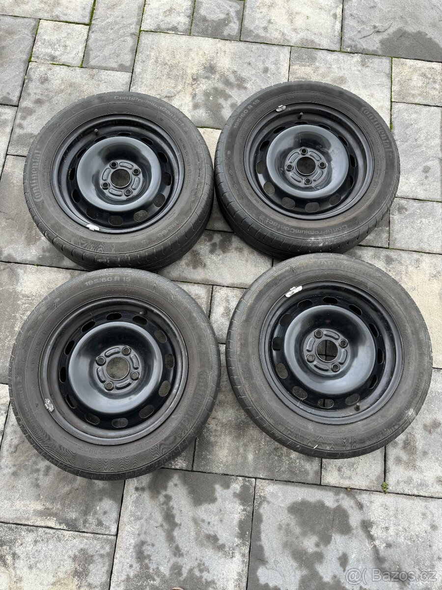 Plechové disky 4x108 6,5x15 Et37,5 Ford