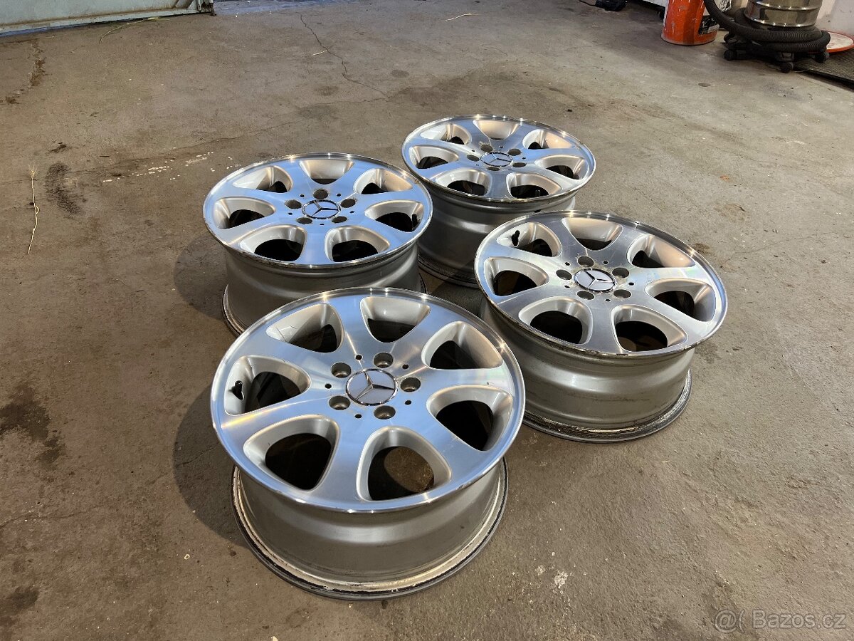 Originál alu kola Mercedes-Benz 5x112 R16, dvourozměr