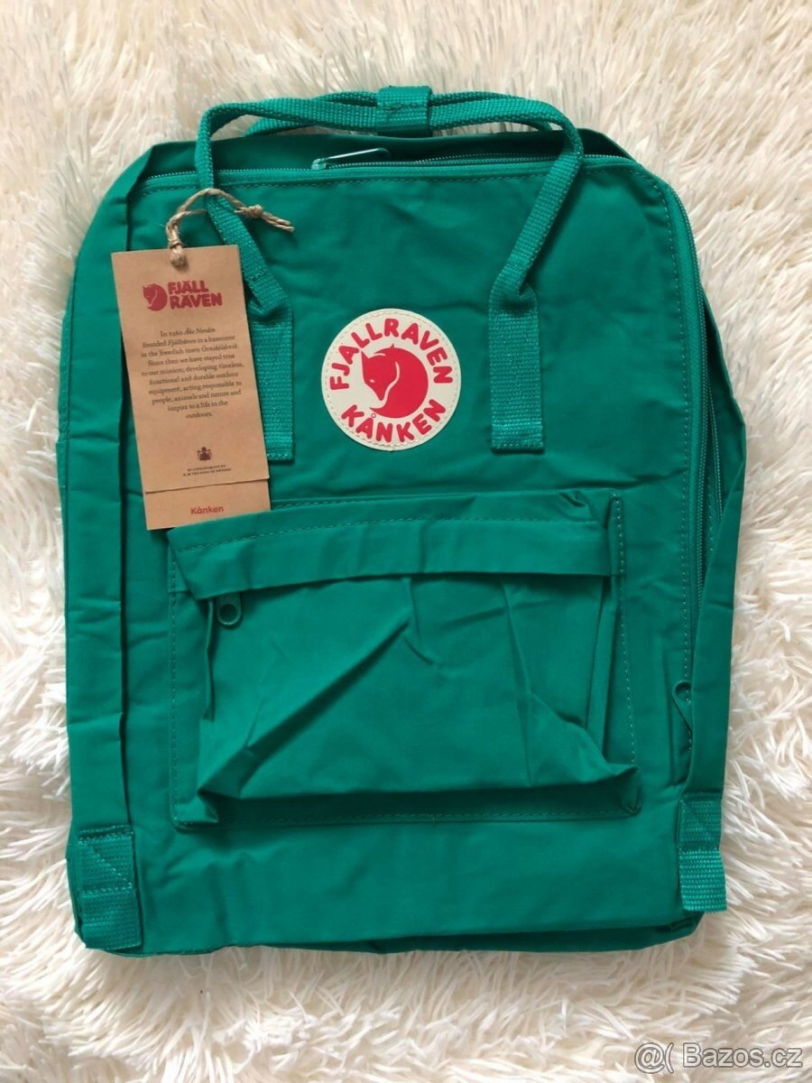 Batohy Fjällräven Kanken bledě zelený