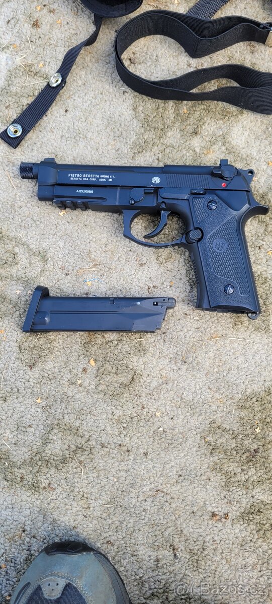 Vzduchová pistole Beretta M9A3 BlowBack 4,5 mm