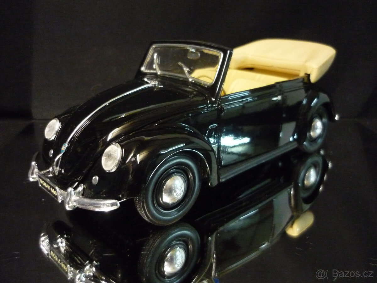 Volkswagen Beetle cabriolet VW Maisto 1/18