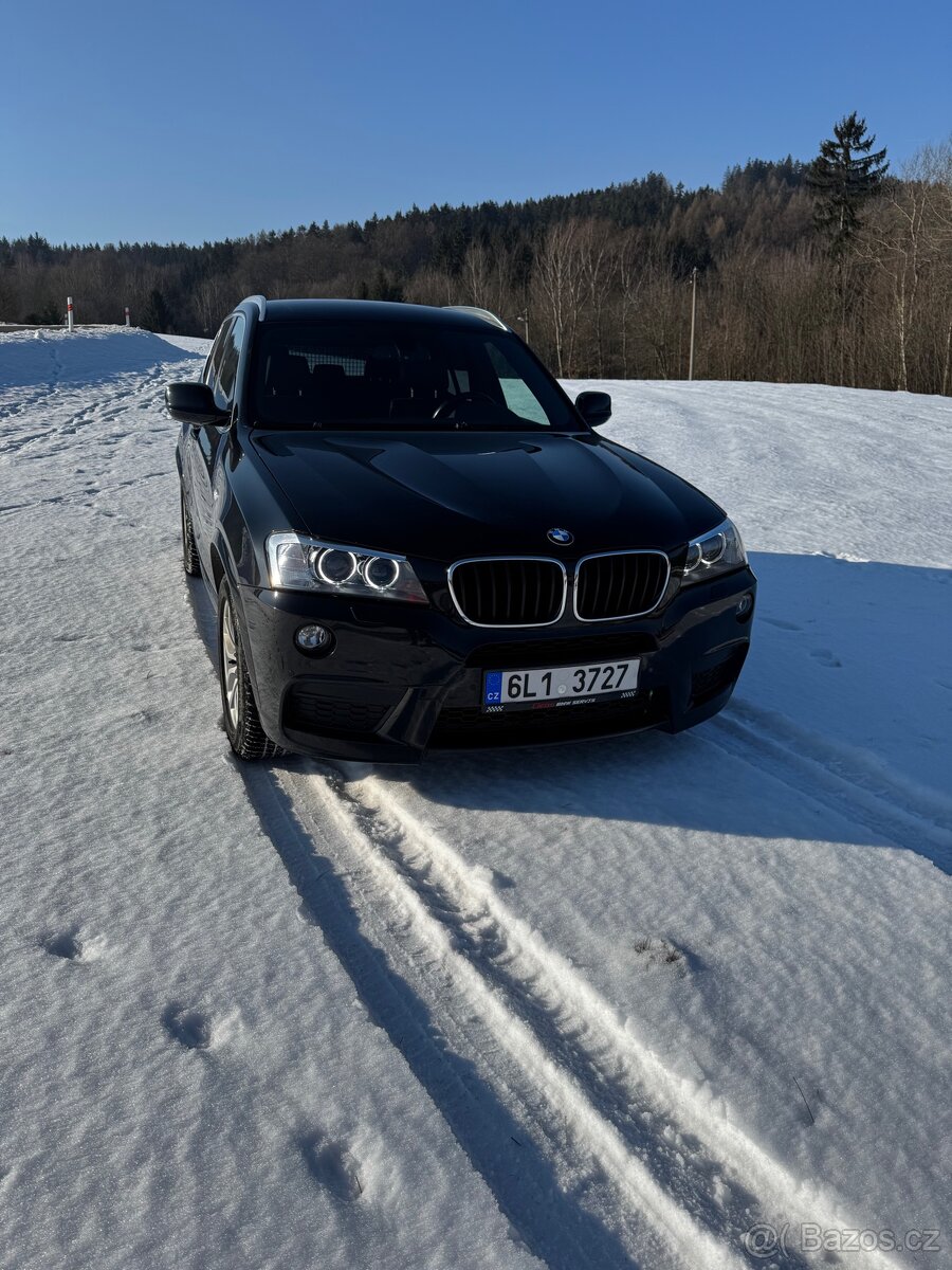 BMW X3 2.0D xDrive 4x4, ČR, 1.majitel MPaket, 155km