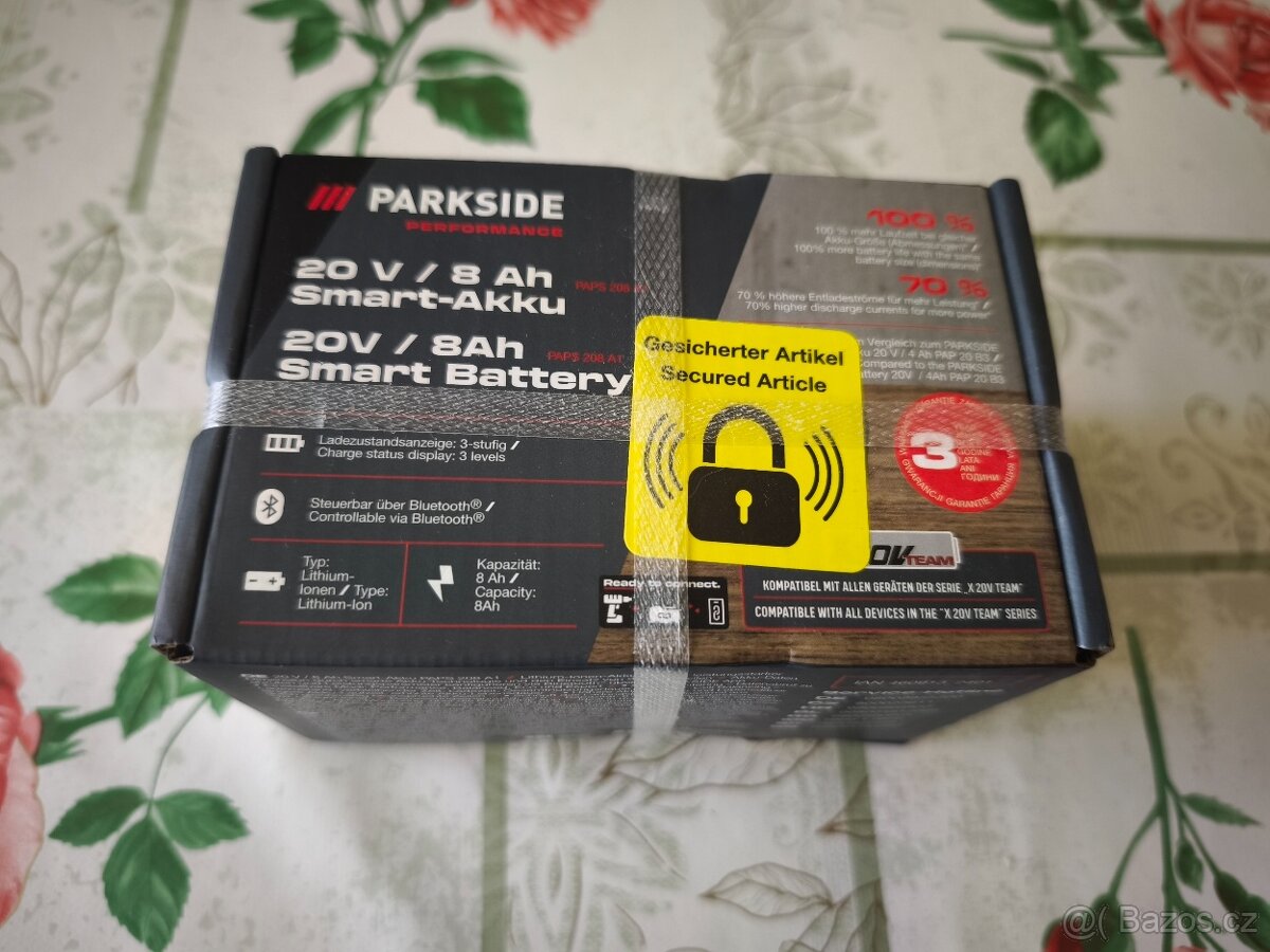 Nová Parkside Baterie 8Ah