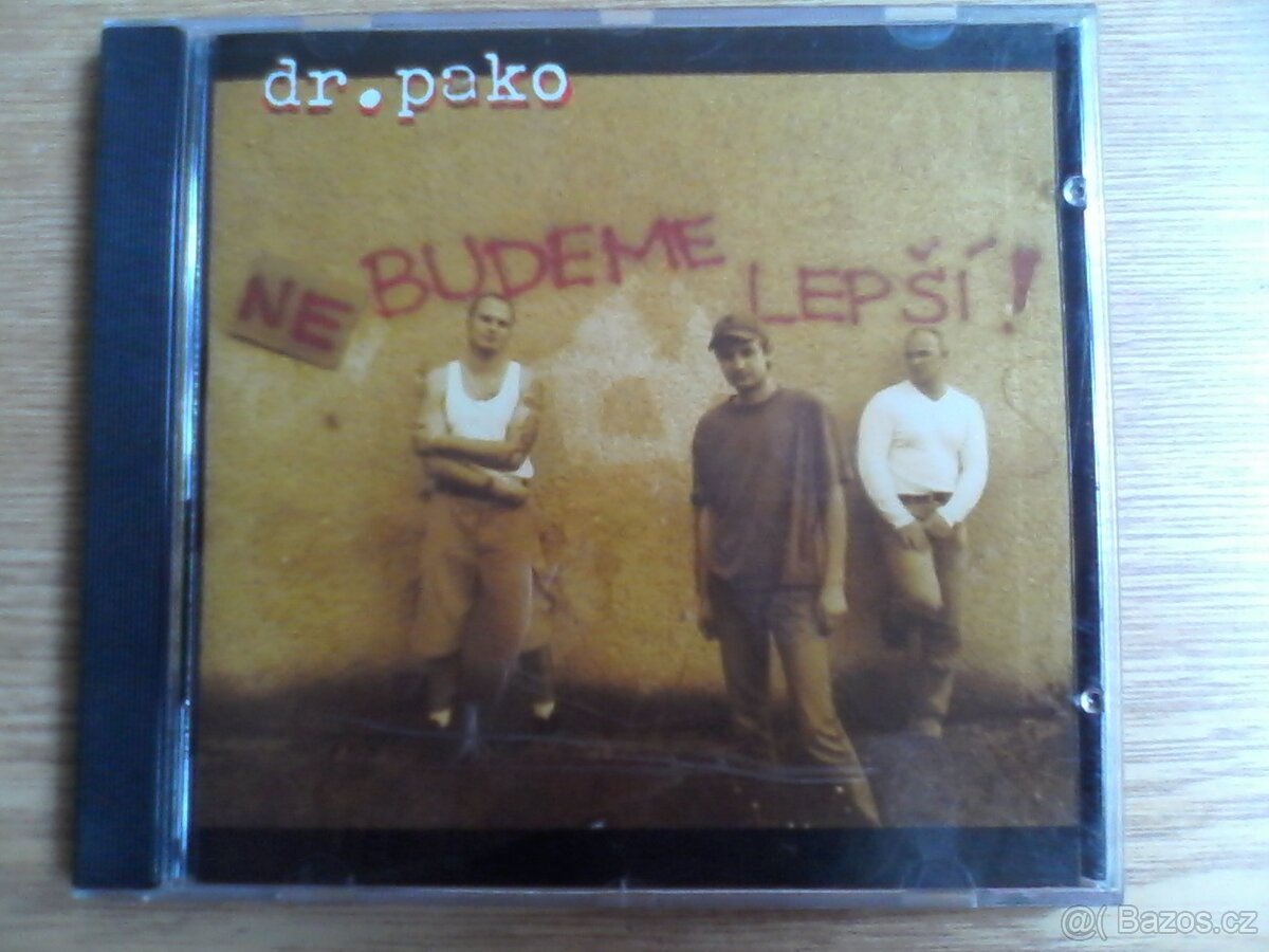 Dr.Pako – Nebudeme Lepší ( CD )