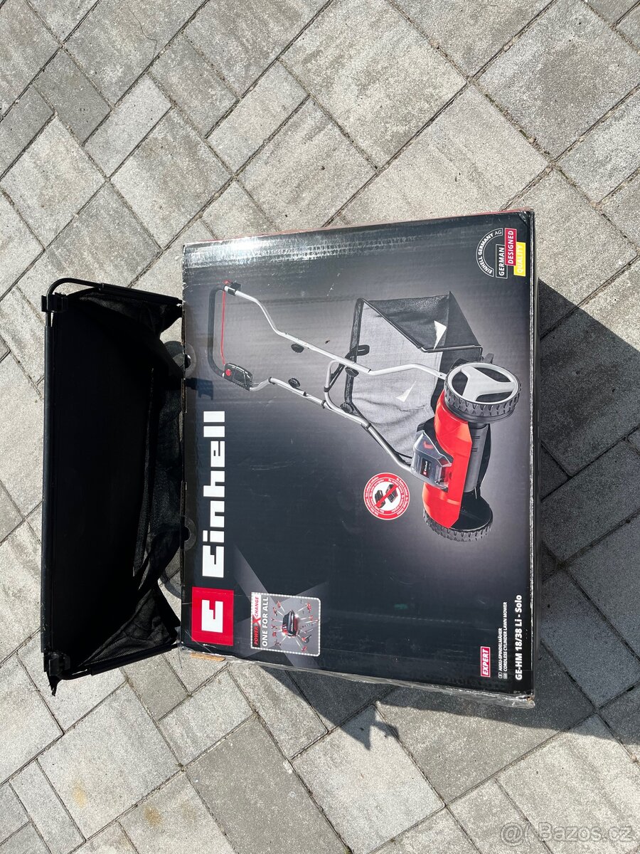 Vřetenová sekačka Einhell GE-HM 18/38 Li Solo