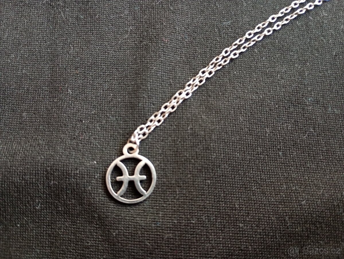 Řetízek s přívěskem ryby chirurgická ocel