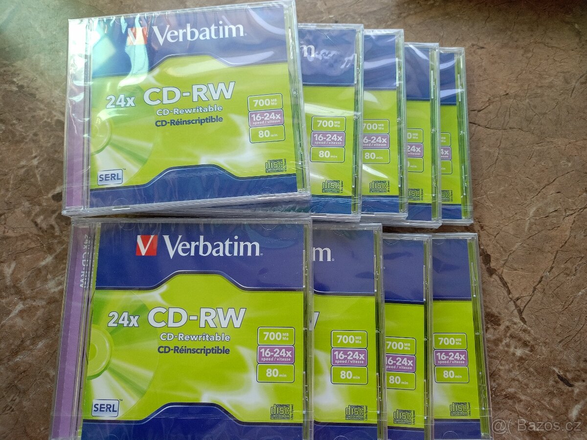 Prodám nové nepoužité CD