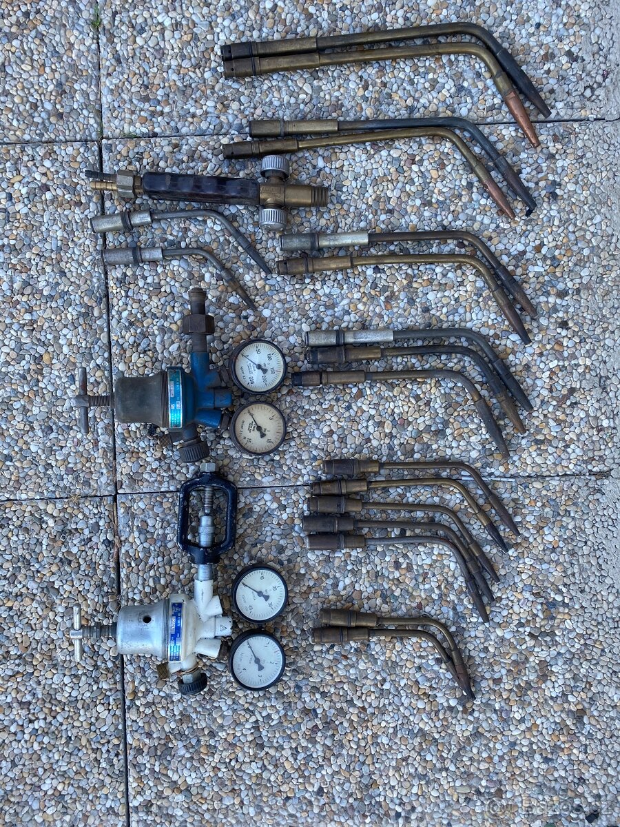 Sada hořáků - autogen