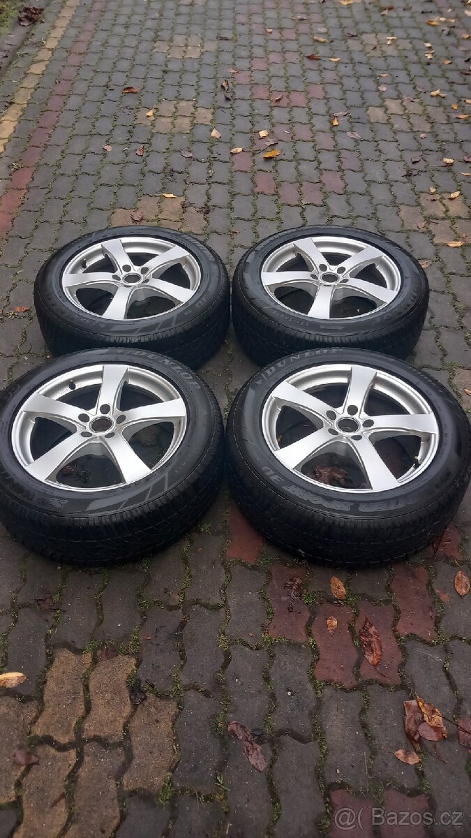 Alu kola 5x112 R18 obutí zimní pneumatiky