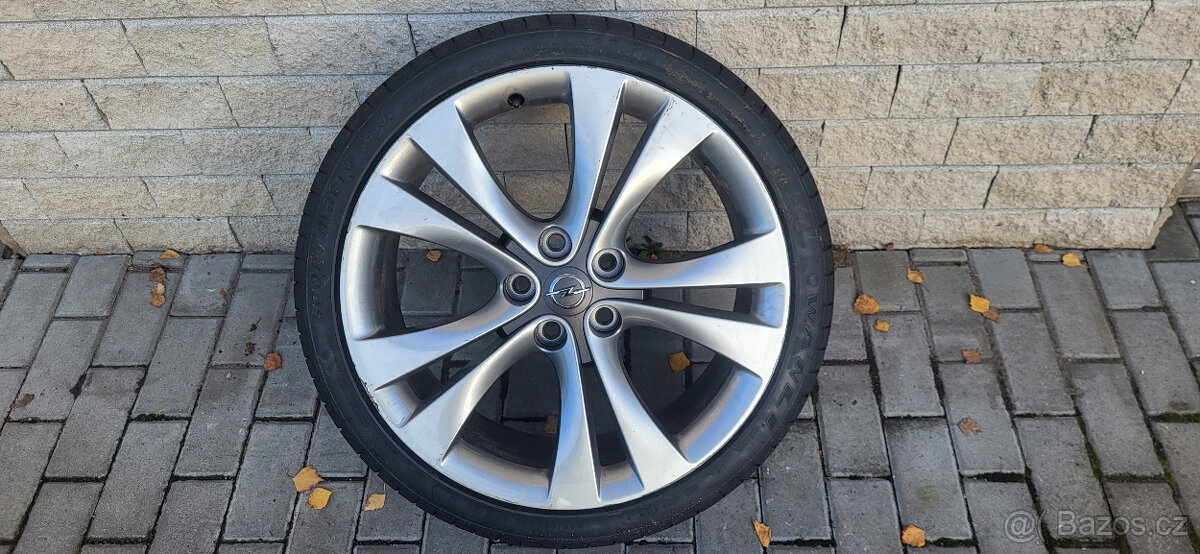 Opel Alu kola 20" Insignia, Astra, Zafira + letní pneu 5x12