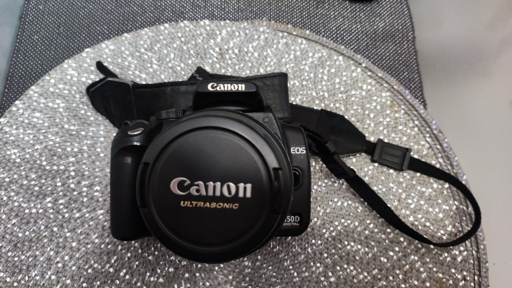 Digitální zrcadlovka Canon EOS 350D+2x objektiv+filtry Agfa