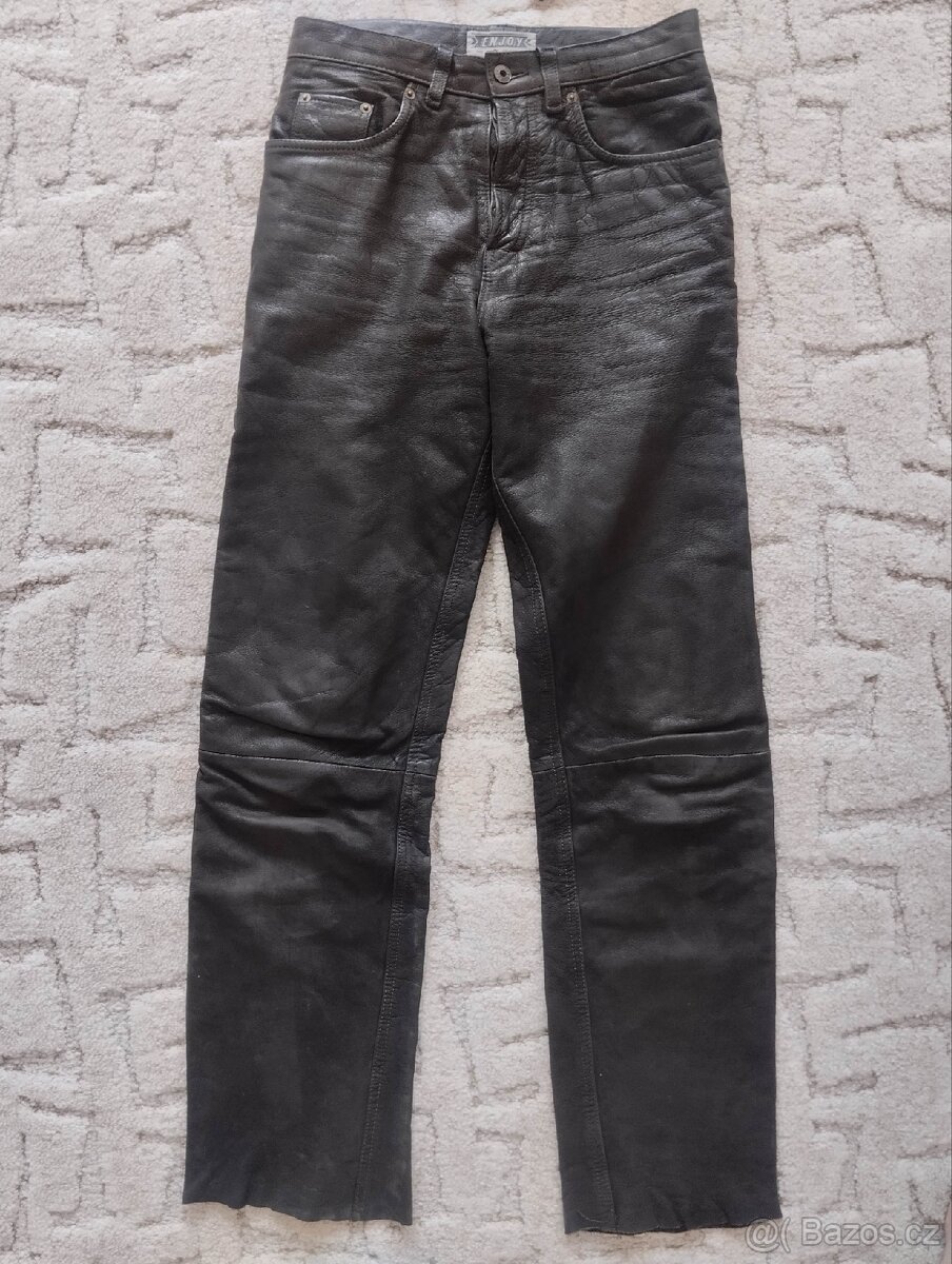 Dámské kožené kalhoty vel.M