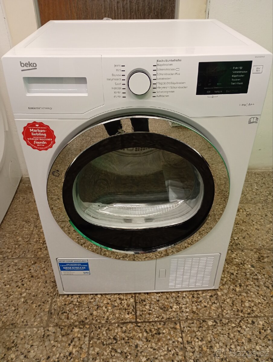 Sušička prádla s tepelným čerpadlem Beko