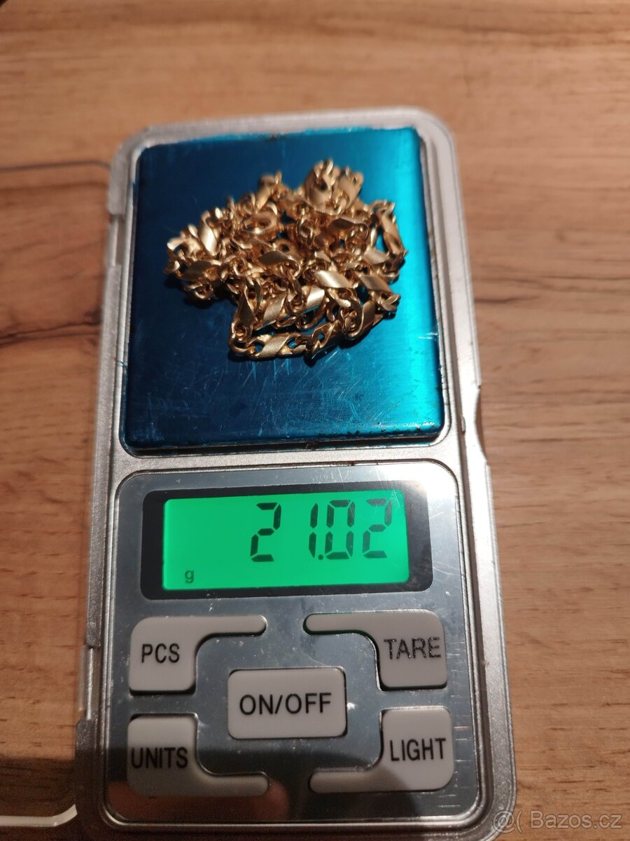 Prodám plný zlatý řetízek 14k.