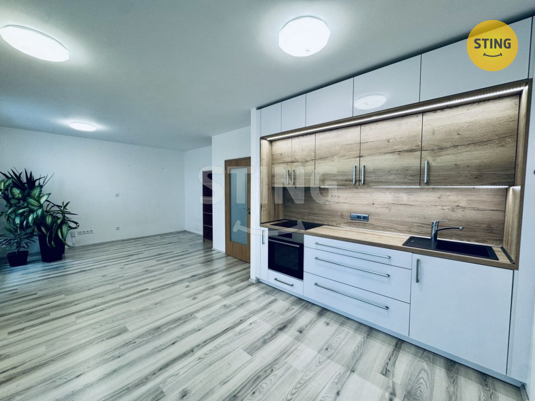 Pronájem bytu 1+kk s terasou, Pardubice - Ohrazenice, 134108