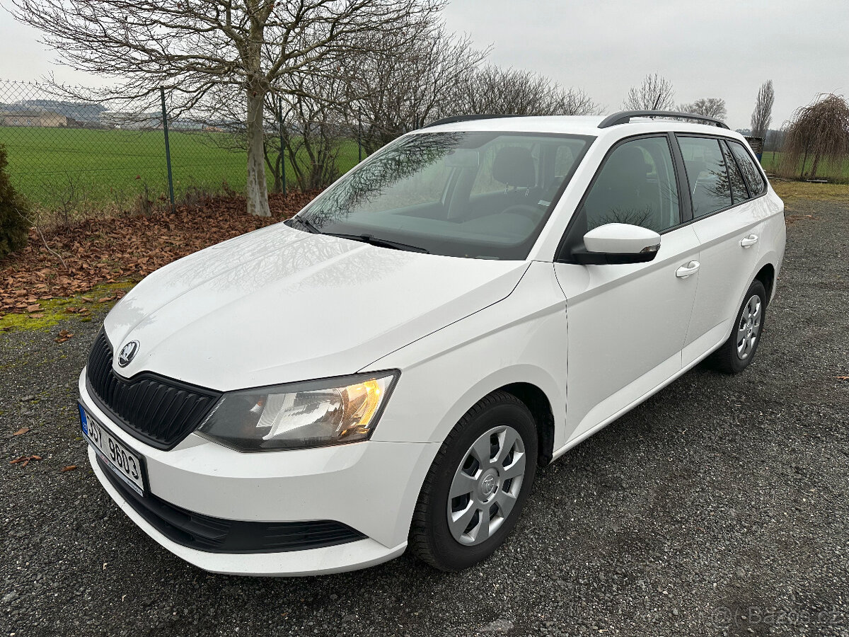 Škoda Fabia 3 kombi 1,4 TDI 66kw, 10/2016, klima