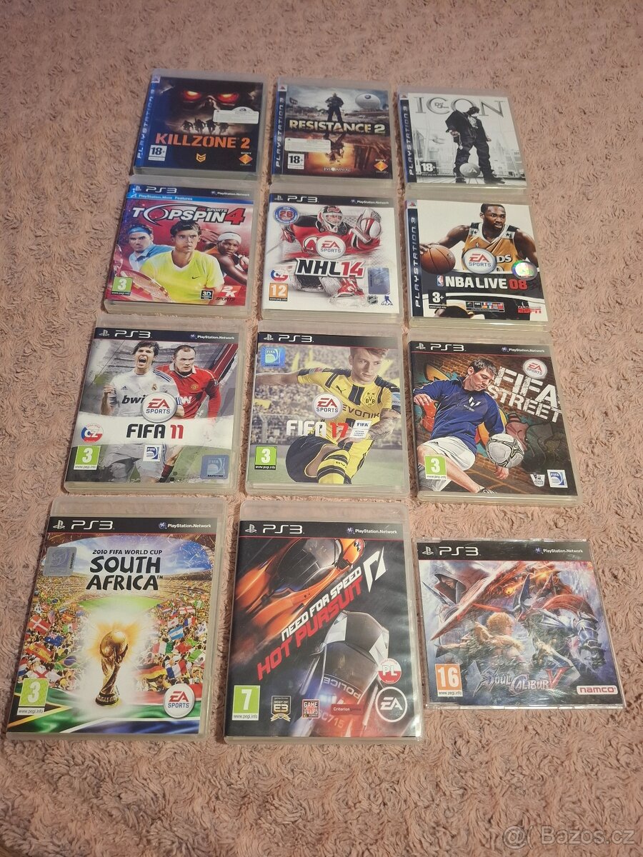 PS3 použité hry