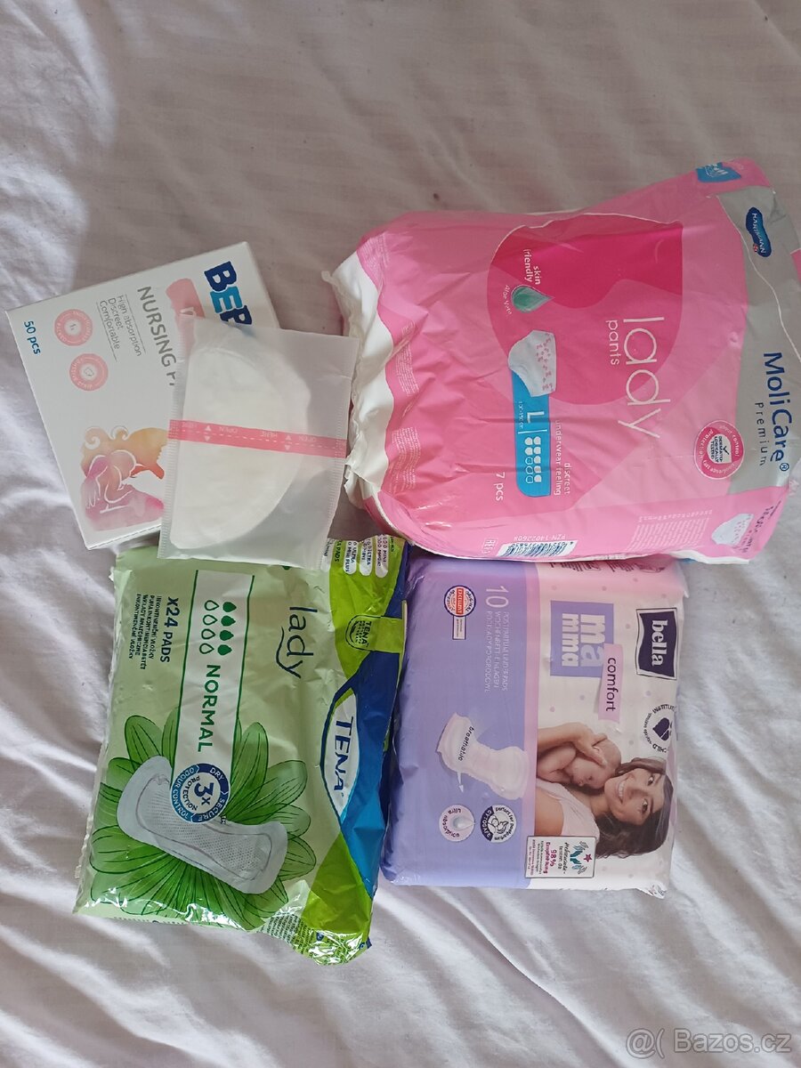 poporodní potřeby