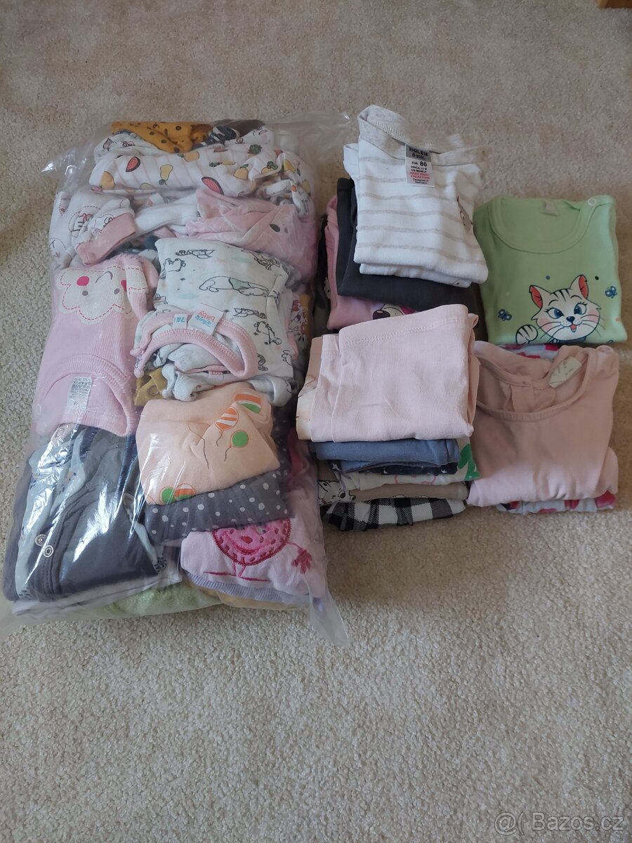 Balík oblečení pro holčičku 68-92
