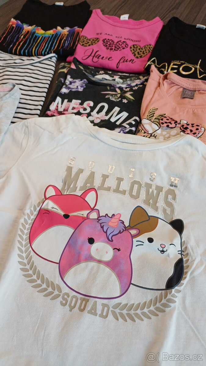 Set dívčích triček