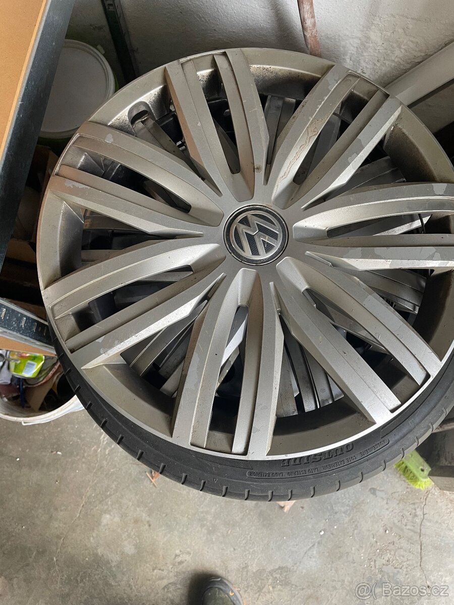 Plechové disky s pneu Caddy 2018