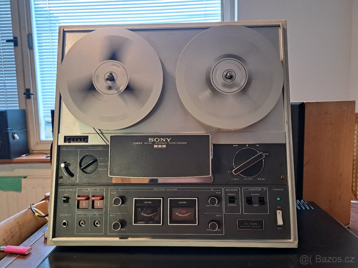 Kotoučový magnetofon SONY TC-366