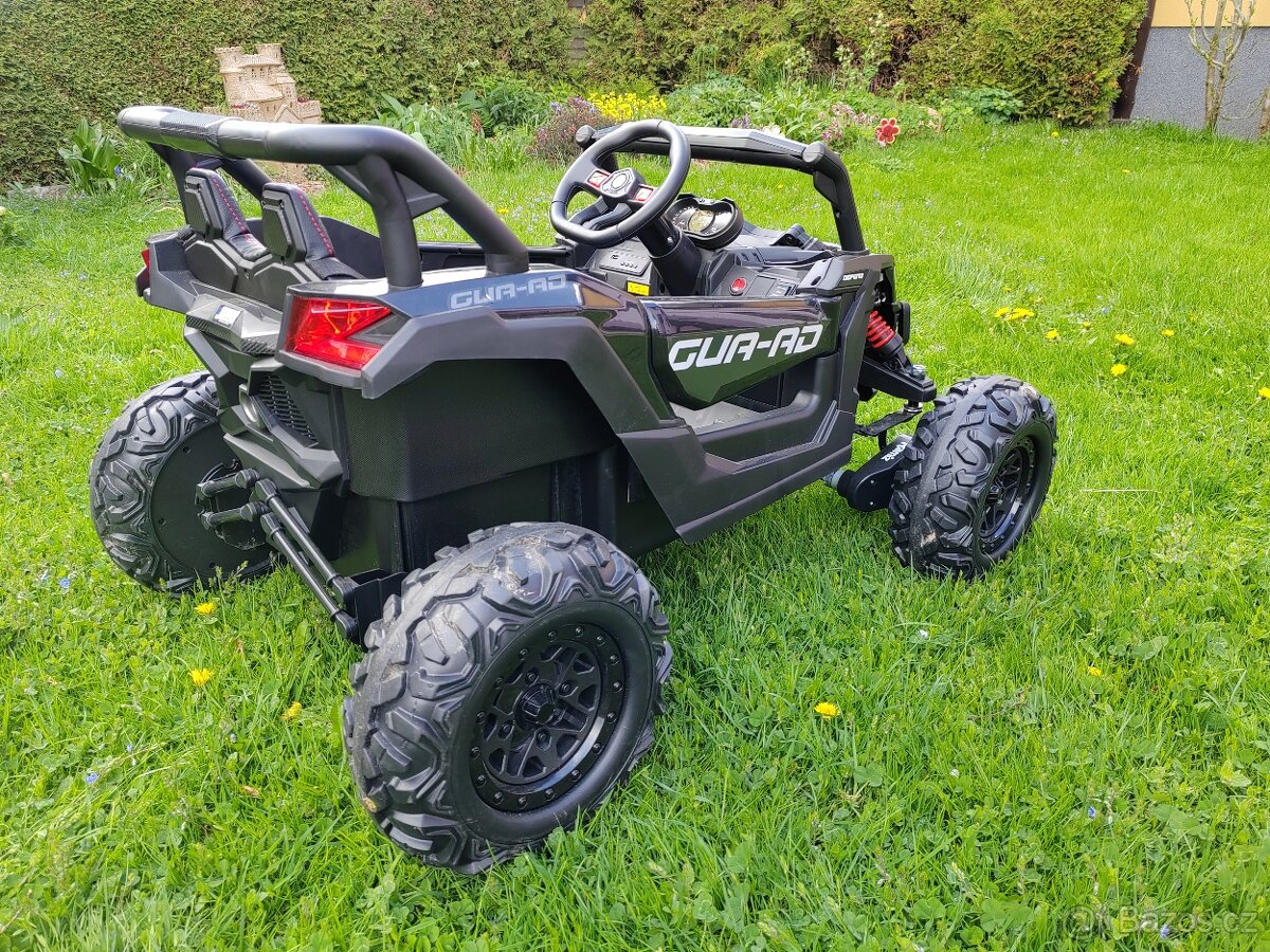 Elektrické autíčko Buggy ATV defend 4x4