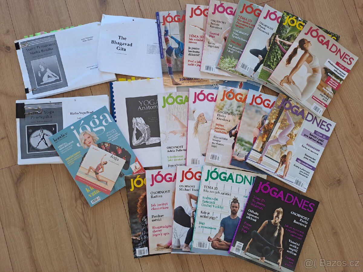Yoga knihy, časopisy Joga dnes
