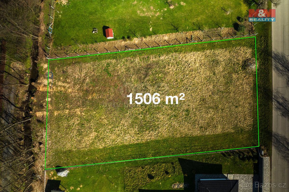 Prodej pozemku k bydlení, 1506 m², Horní Domaslavice