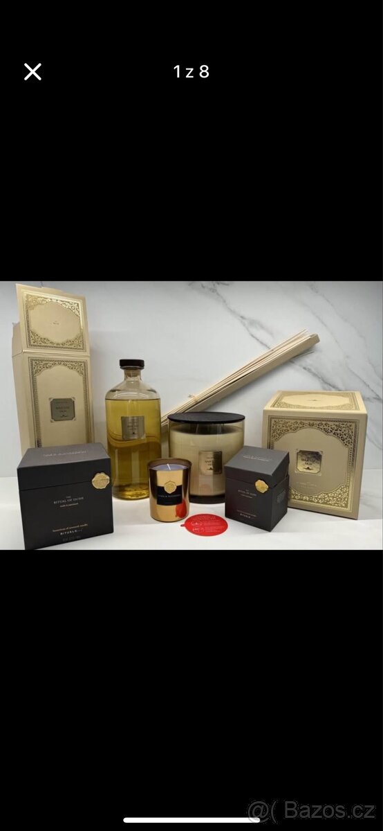 Rituals svíčky Oud, difuzér a svíčka Oud Zara Home