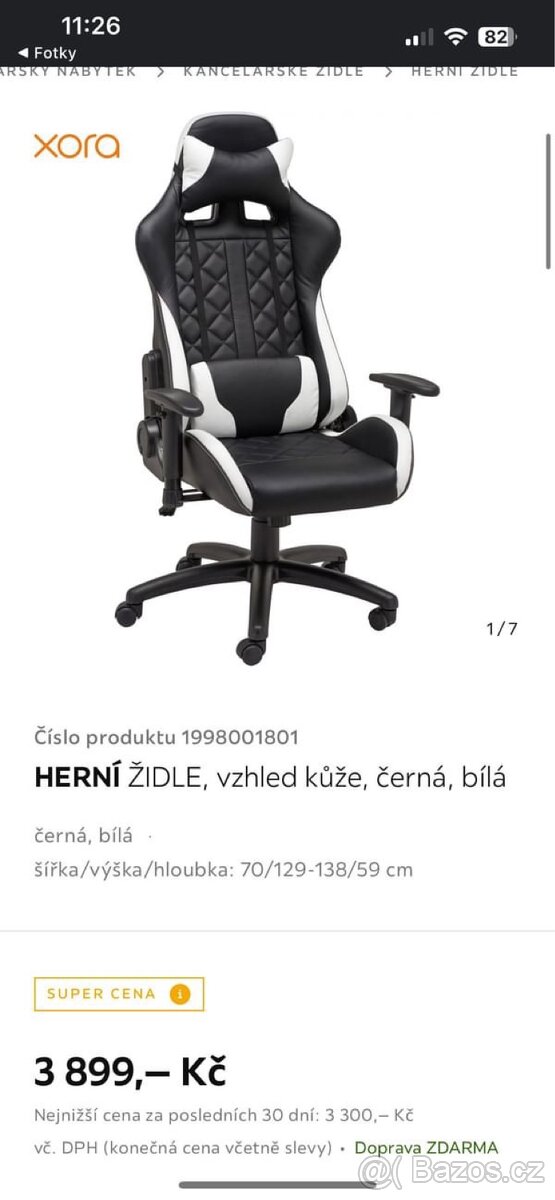 Herní židle