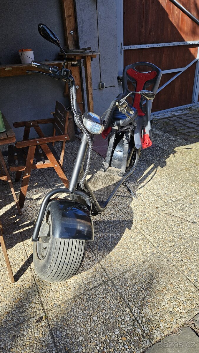 Elektro koloběžka 1000W 60V 28Ah