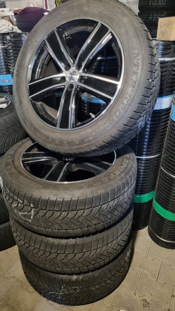 ALU R19 DEZENT JAGUAR 255/55 5×108 ZIMNÍ PNEUMATIKY