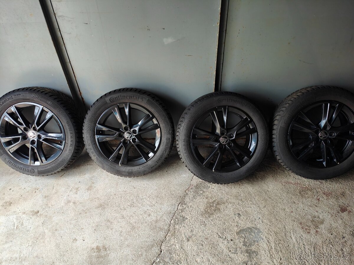 Škoda fabia 4 alu proxima black 6jx16 et45